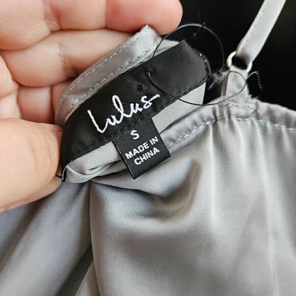 Lulu's Satin Bodysuit - Picture 7 of 12